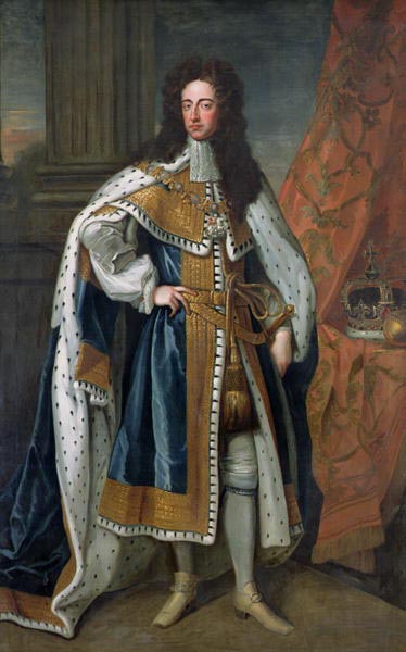 Portrait of King William III of England (1650-1702) in State Robes